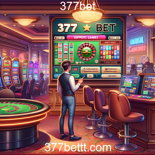 A Importância da Categoria de Jogos de Suporte em 377bet